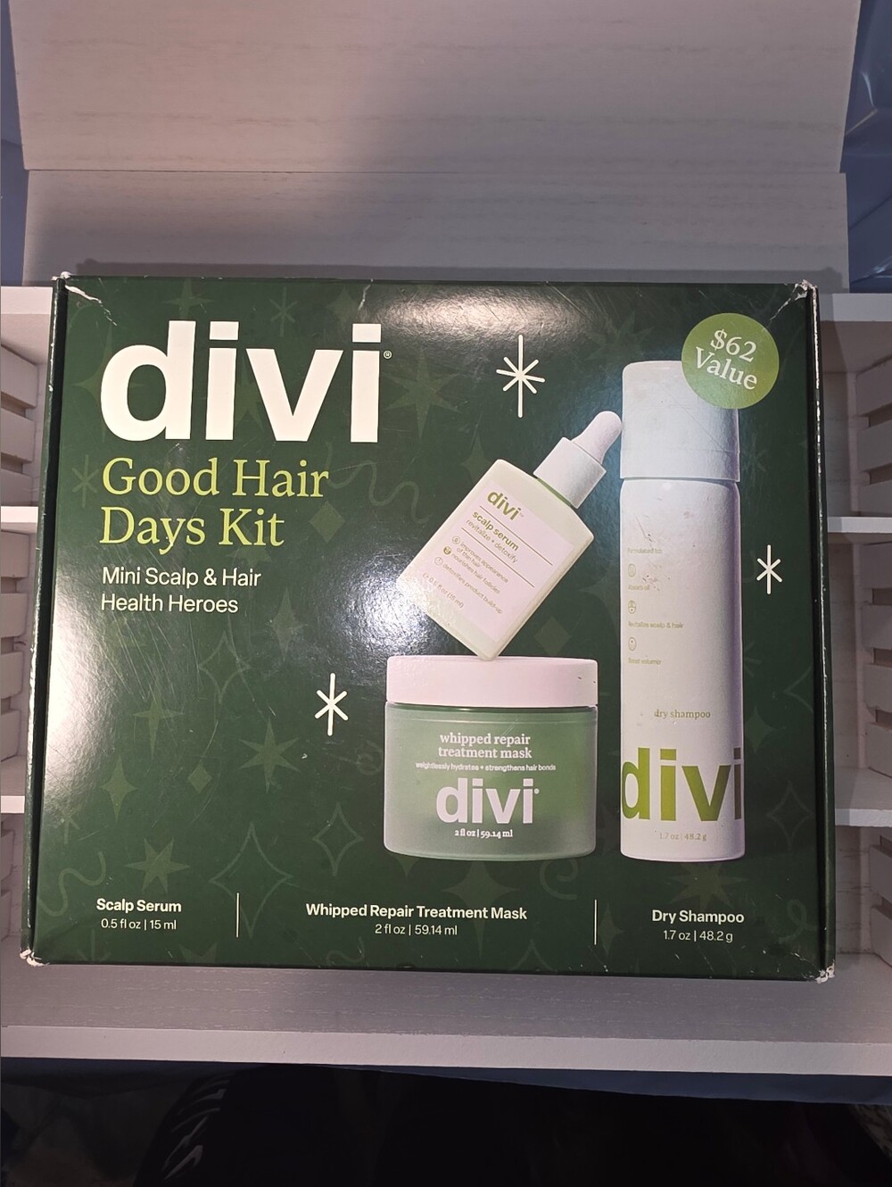 Divi Good Hair Days Kit – Mini Scalp & Hair Health Heroes ($62 Value)